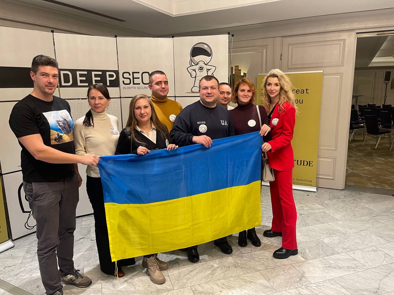 SCSA-UA delegation at the DeepSec 2022 conference in Vienna